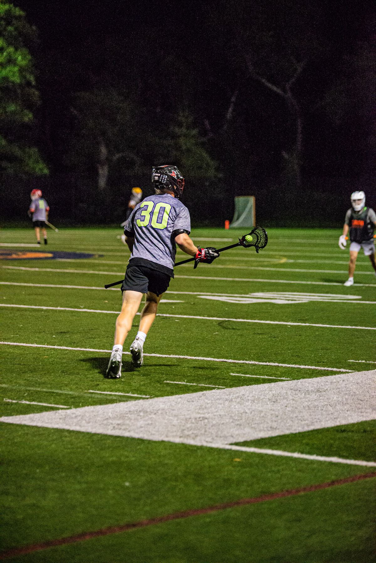 Clearing the ball
