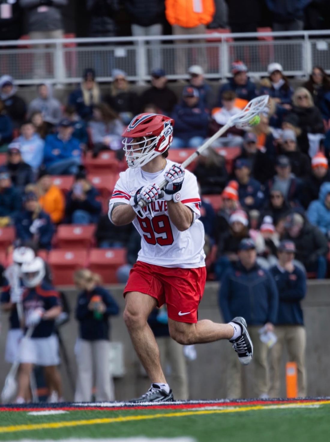 Jack Kalinowski playing for Stony Brook